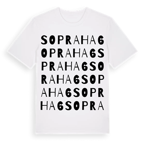 SO Praha 6 ordlek t-shirt – ekologisk bomull t-shirt från Pinshirt