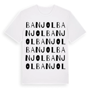 Banjol ordlek t-shirt – ekologisk bomull t-shirt från Pinshirt