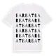 Barbat ordlek t-shirt