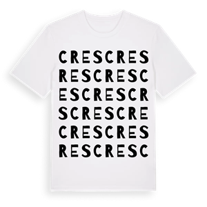 Cres ordlek t-shirt – ekologisk bomull t-shirt från Pinshirt