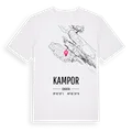 Kampor karta t-shirt