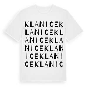 Klanice ordlek t-shirt – ekologisk bomull t-shirt från Pinshirt