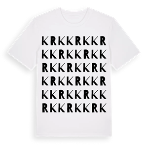Krk ordlek t-shirt – ekologisk bomull t-shirt från Pinshirt