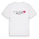 Krk hjärta t-shirt