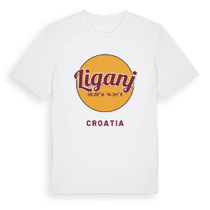 Liganj cirkel t-shirt – ekologisk bomull t-shirt från Pinshirt