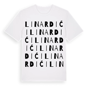 Linardići ordlek t-shirt – ekologisk bomull t-shirt från Pinshirt