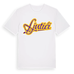 Ljutići baseball t-shirt – ekologisk bomull t-shirt från Pinshirt