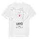 Ljutići karta t-shirt