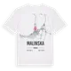 Malinska karta t-shirt