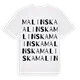 Malinska ordlek t-shirt
