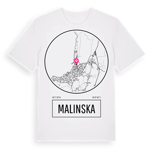 Malinska t-shirt – ekologisk bomull t-shirt från Pinshirt