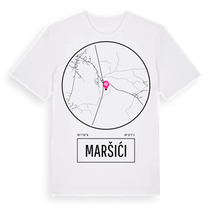 Maršići t-shirt – ekologisk bomull t-shirt från Pinshirt