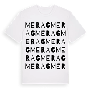 Merag ordlek t-shirt – ekologisk bomull t-shirt från Pinshirt