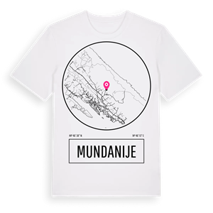 Mundanije t-shirt – ekologisk bomull t-shirt från Pinshirt
