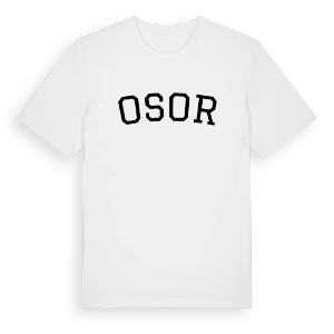 Osor böjd t-shirt – ekologisk bomull t-shirt från Pinshirt