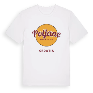 Poljane cirkel t-shirt – ekologisk bomull t-shirt från Pinshirt