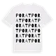 Porat ordlek t-shirt