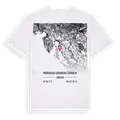 Primorsko-goranska županija karta t-shirt