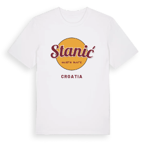 Stanić cirkel t-shirt – ekologisk bomull t-shirt från Pinshirt