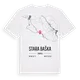 Stara Baška karta t-shirt