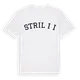 Strilčići böjd t-shirt