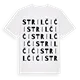 Strilčići ordlek t-shirt