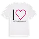 Jag älskar Sveti Vid-Miholjice t-shirt stort tryck