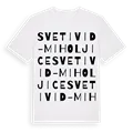 Sveti Vid-Miholjice ordlek t-shirt