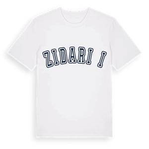 Zidarići college t-shirt – ekologisk bomull t-shirt från Pinshirt