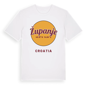 Županje cirkel t-shirt – ekologisk bomull t-shirt från Pinshirt