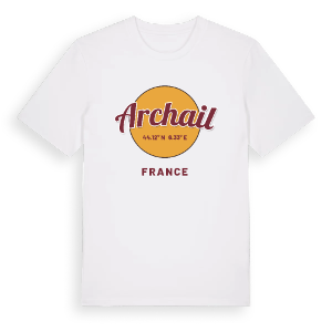 Archail cirkel t-shirt – ekologisk bomull t-shirt från Pinshirt