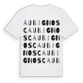 Aubignosc ordlek t-shirt