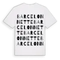 Barcelonnette ordlek t-shirt