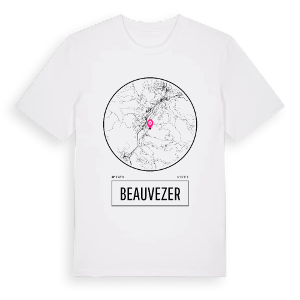 Beauvezer t-shirt – ekologisk bomull t-shirt från Pinshirt