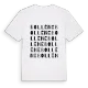 Bollène ordlek t-shirt