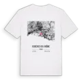 Bouches-du-Rhône karta t-shirt