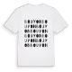 Bouyon ordlek t-shirt