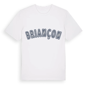 Briançon college t-shirt – ekologisk bomull t-shirt från Pinshirt