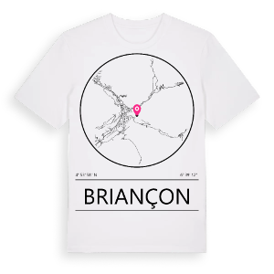Briançon t-shirt – ekologisk bomull t-shirt från Pinshirt