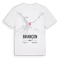 Briançon karta t-shirt