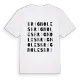 Brignoles ordlek t-shirt