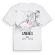 Cabriès karta t-shirt
