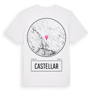 Castellar t-shirt – ekologisk bomull t-shirt från Pinshirt