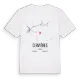 Cervières karta t-shirt