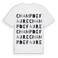 Champ de Faure ordlek t-shirt