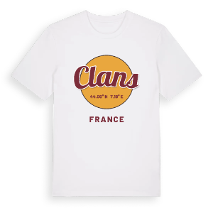 Clans cirkel t-shirt – ekologisk bomull t-shirt från Pinshirt
