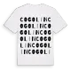Cogolin ordlek t-shirt