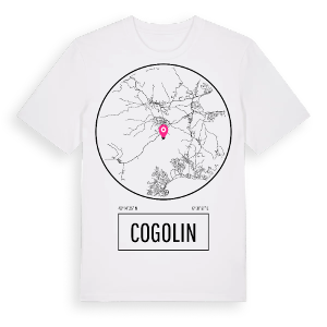 Cogolin t-shirt – ekologisk bomull t-shirt från Pinshirt