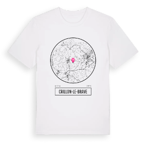 Crillon-le-Brave t-shirt – ekologisk bomull t-shirt från Pinshirt