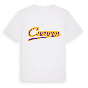 Cucuron baseball t-shirt – ekologisk bomull t-shirt från Pinshirt